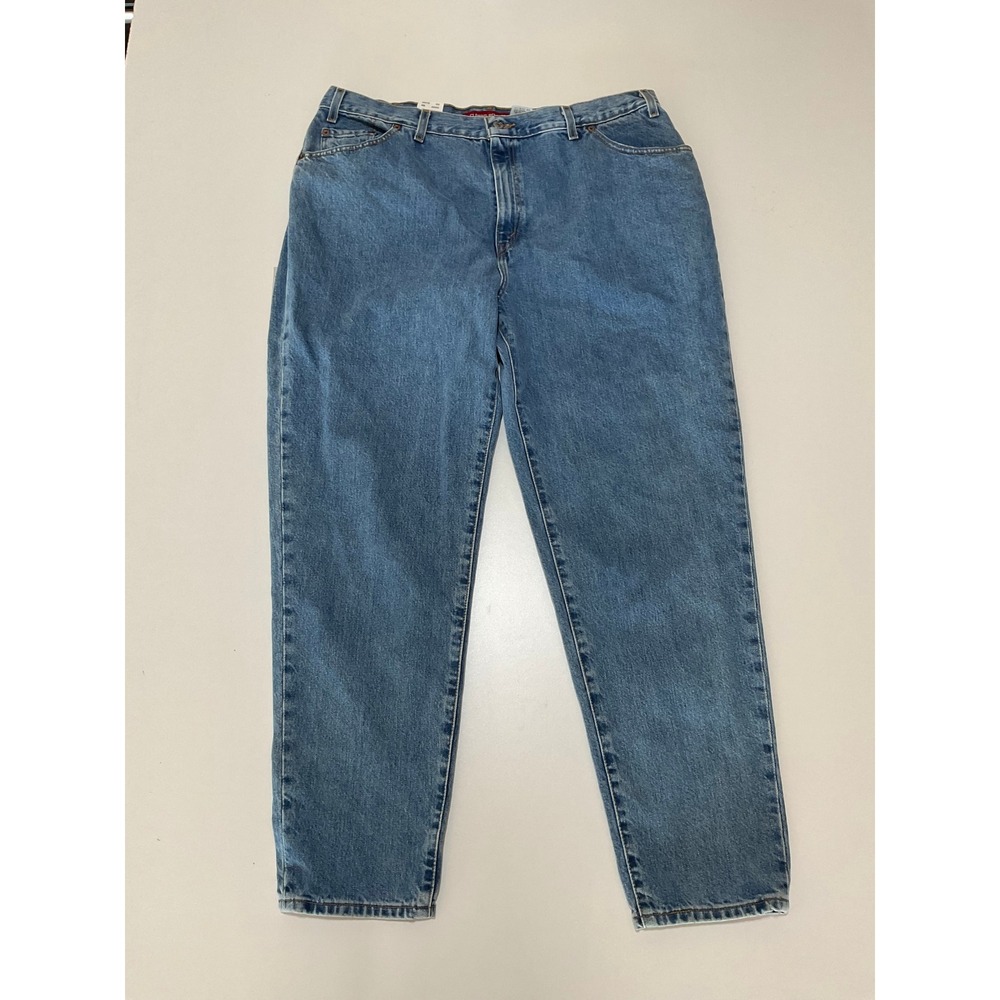 Levi's Women 550 Classic Relaxed Tapered Leg Jeans Blue Size 22 Long NWT